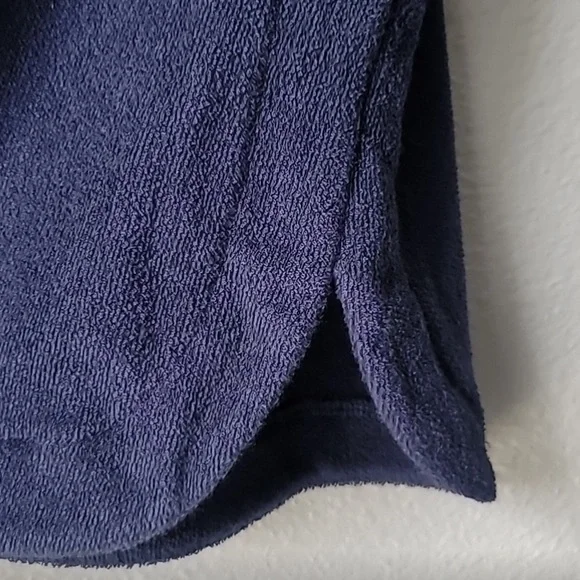 Lunya Women's XL Navy terry cloth Shorts nwt - Picture 4 of 6